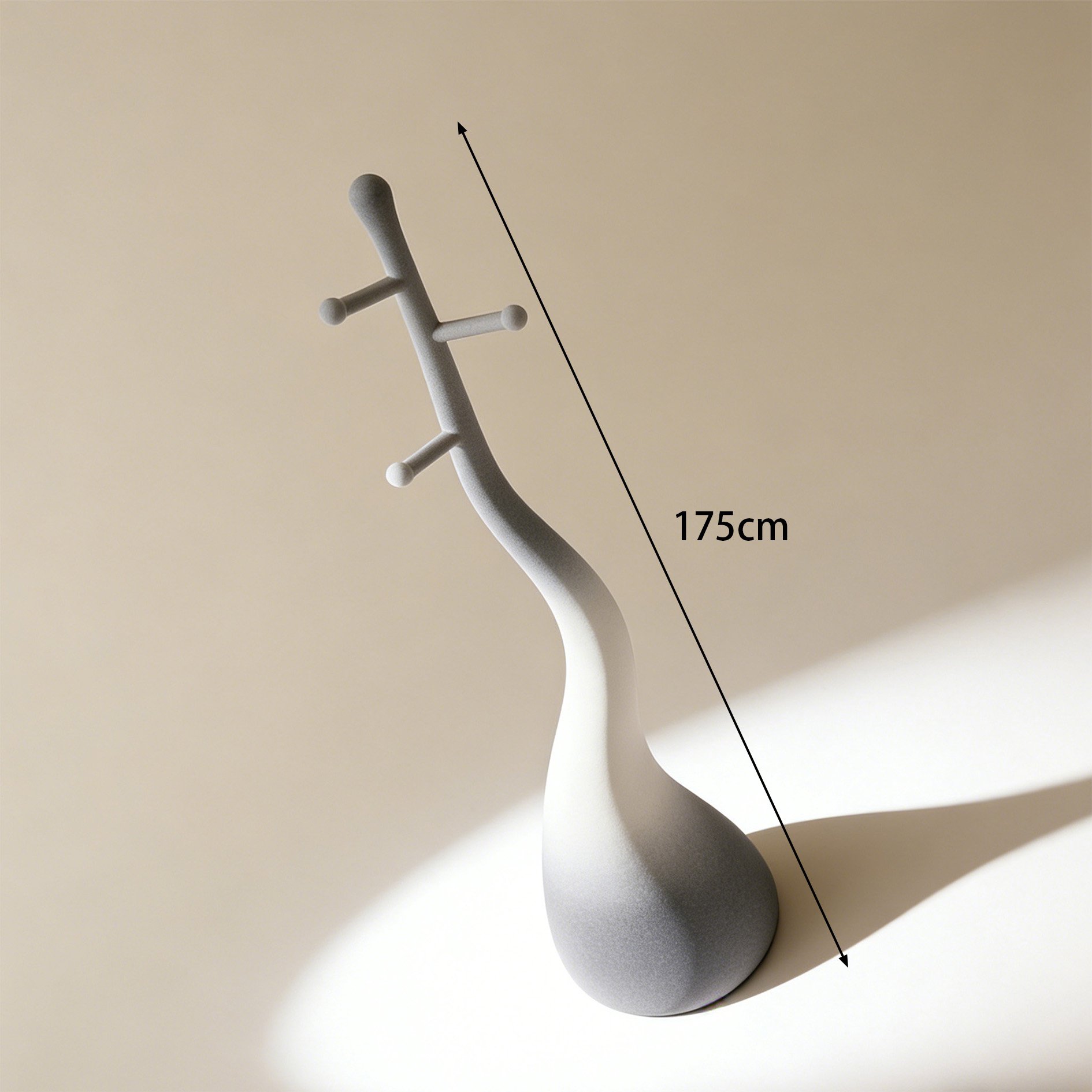 滑り止め加工されたハンガーの詳細