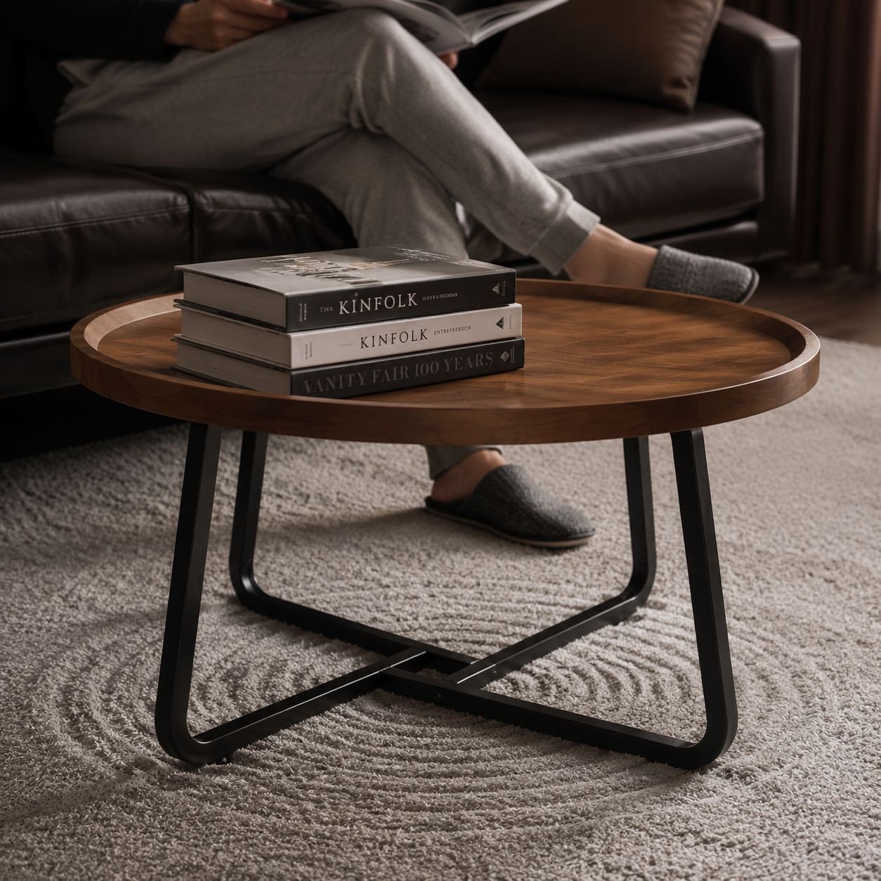 JMY-Nordic light luxury coffee table