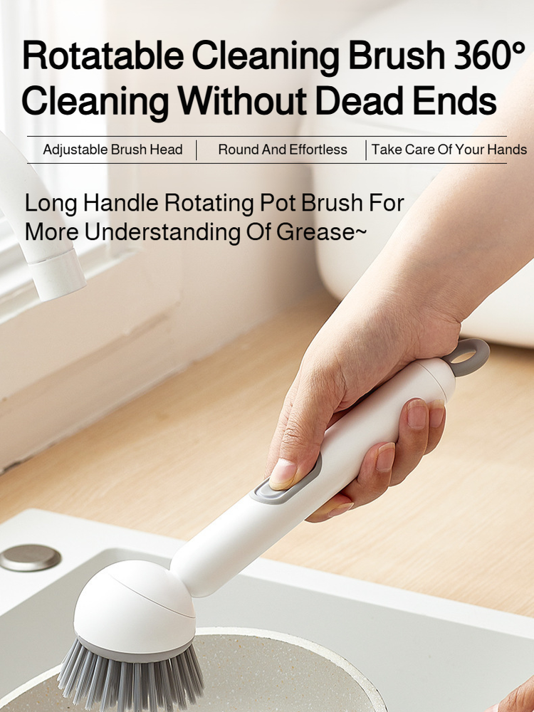 Long Handle Pot Brush