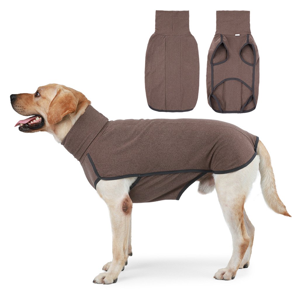 Dog clothing, high neck hoodie, pet clothing