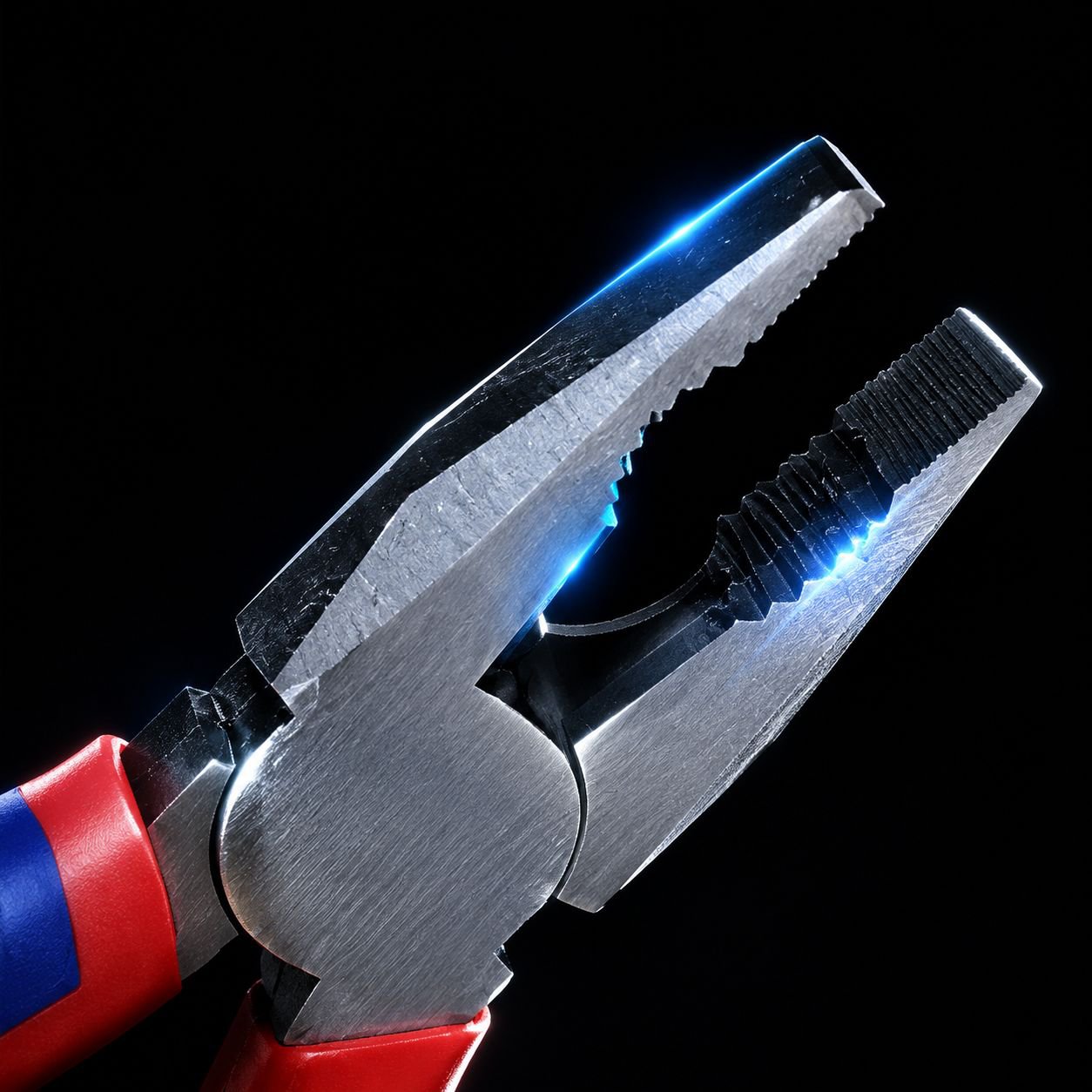 Comfortable grip handle on Sali wire cutter