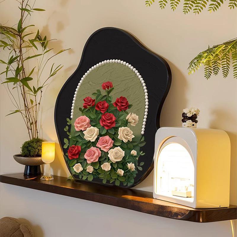 ロマンチックなパールローズ工芸品