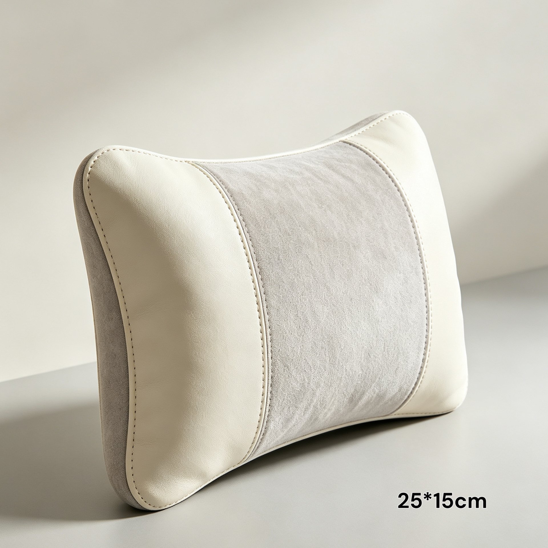 Ergonomic car seat headrest neck pillow on driver's seat