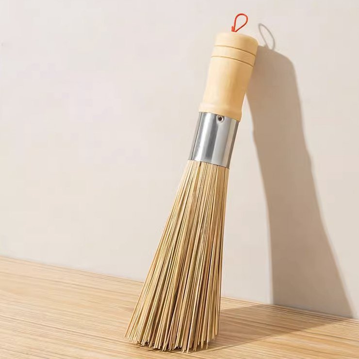 고급 대나무 냄비솔