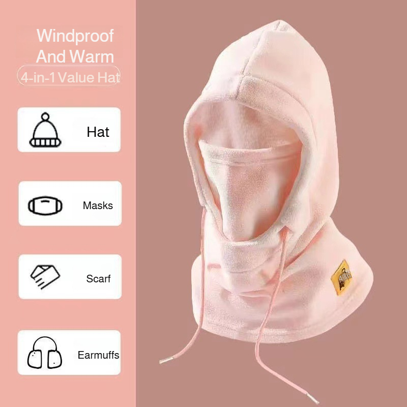 Warm Hat Scarf Mask Warm Cold Windproof Cycling