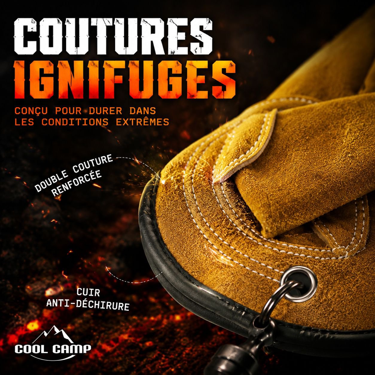 Gants de barbecue résistants à la chaleur