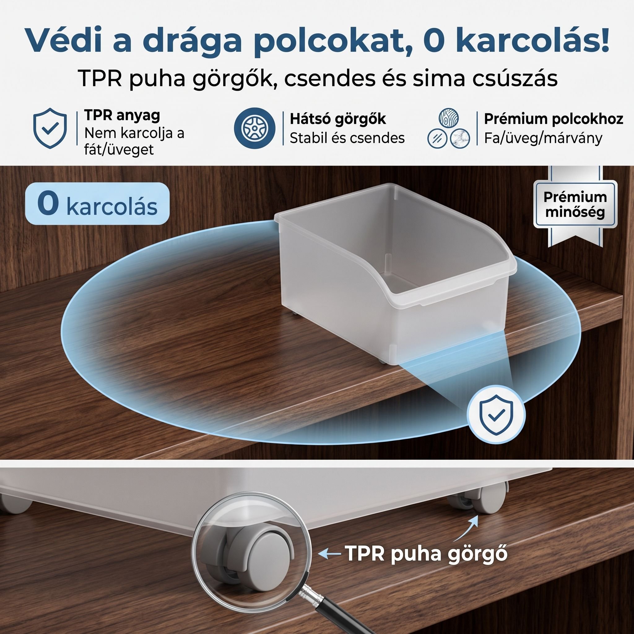 Japán hűtő fiókos tároló edény