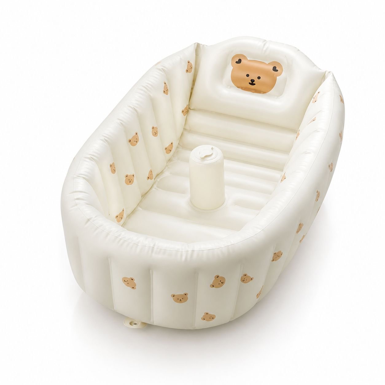 Faltbare Baby-Badewanne Tragbares aufblasbares Planschbecken für Kinder
