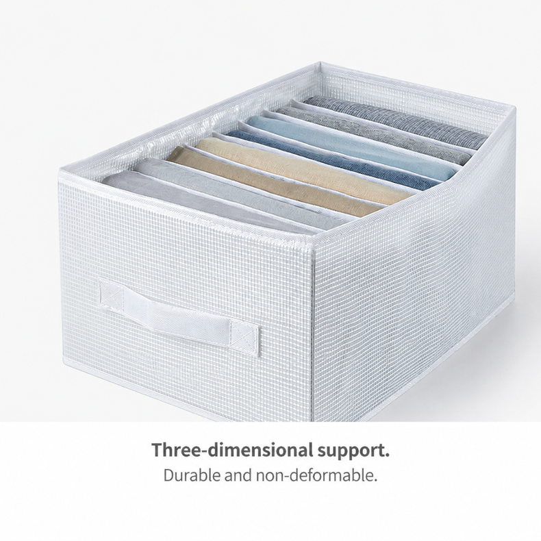 Portable washable drawer organiser for bedroom and closet storage