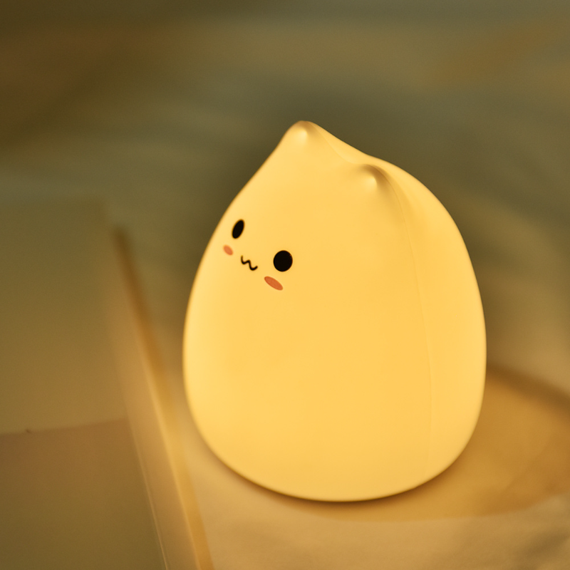 JMY Cartoon Shaped Silicone Slap Lamp Children's Bedside Bedroom High-End Night Light LED Table Lamp