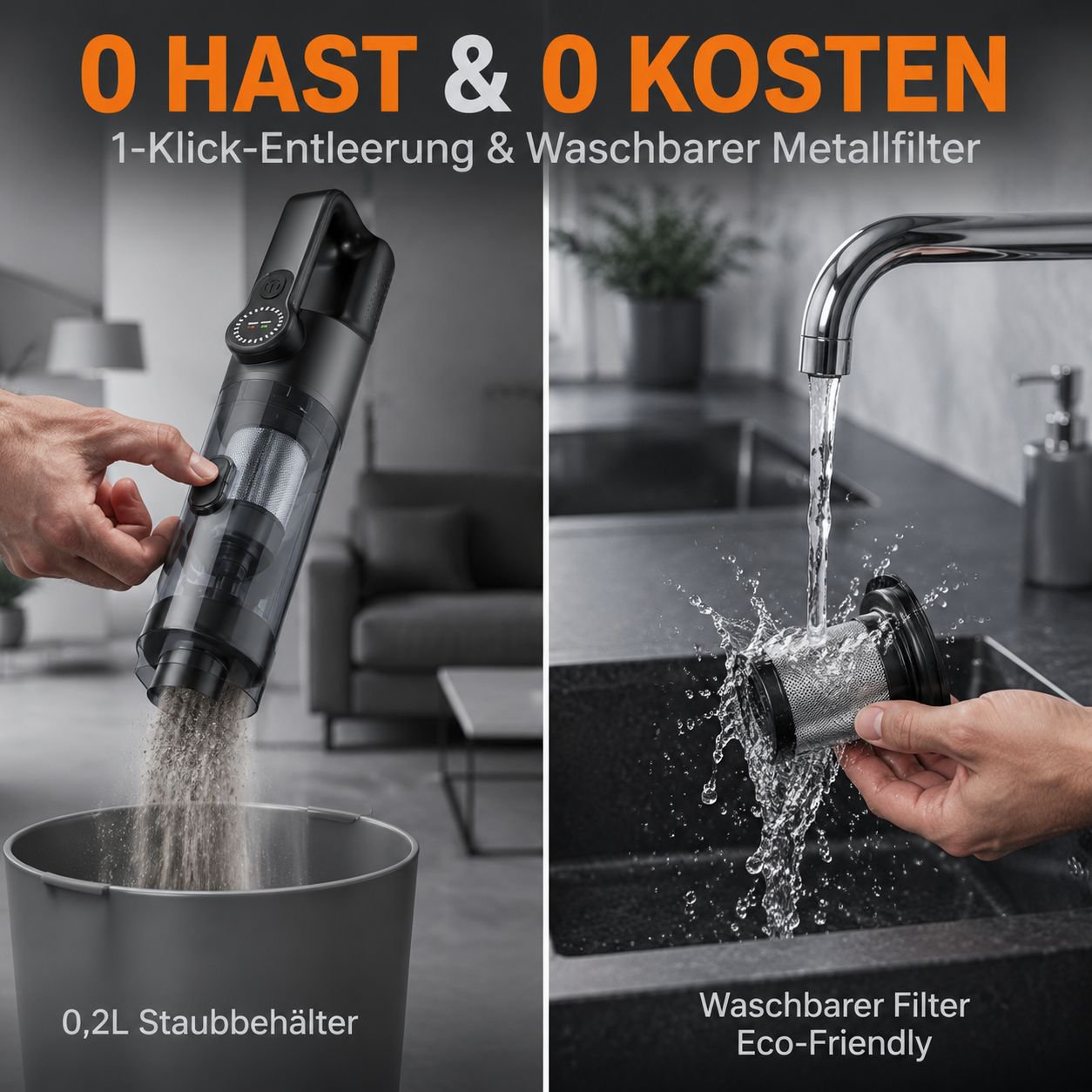 Multifunktionaler bürstenloser Motorreiniger