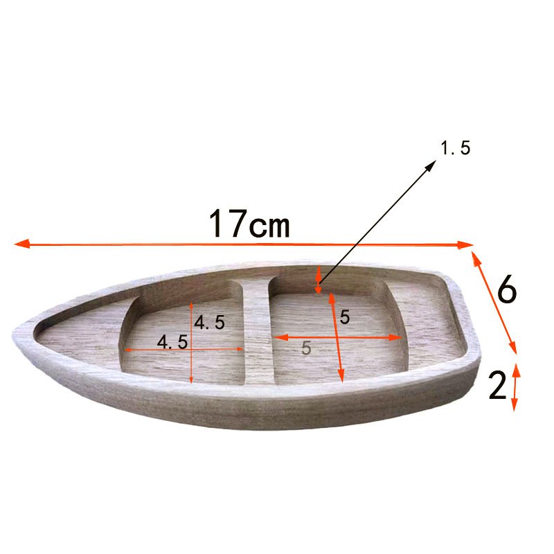 High Buoyancy Solid Wood Canoe