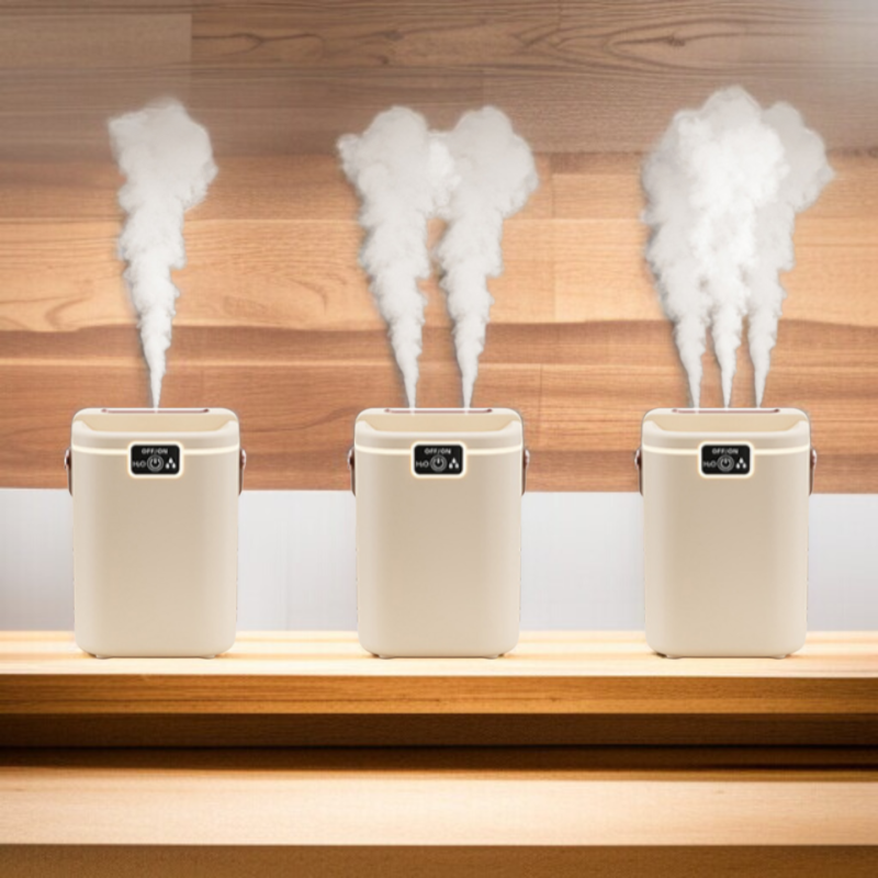 노즐이 포함된 가습기 클로즈업