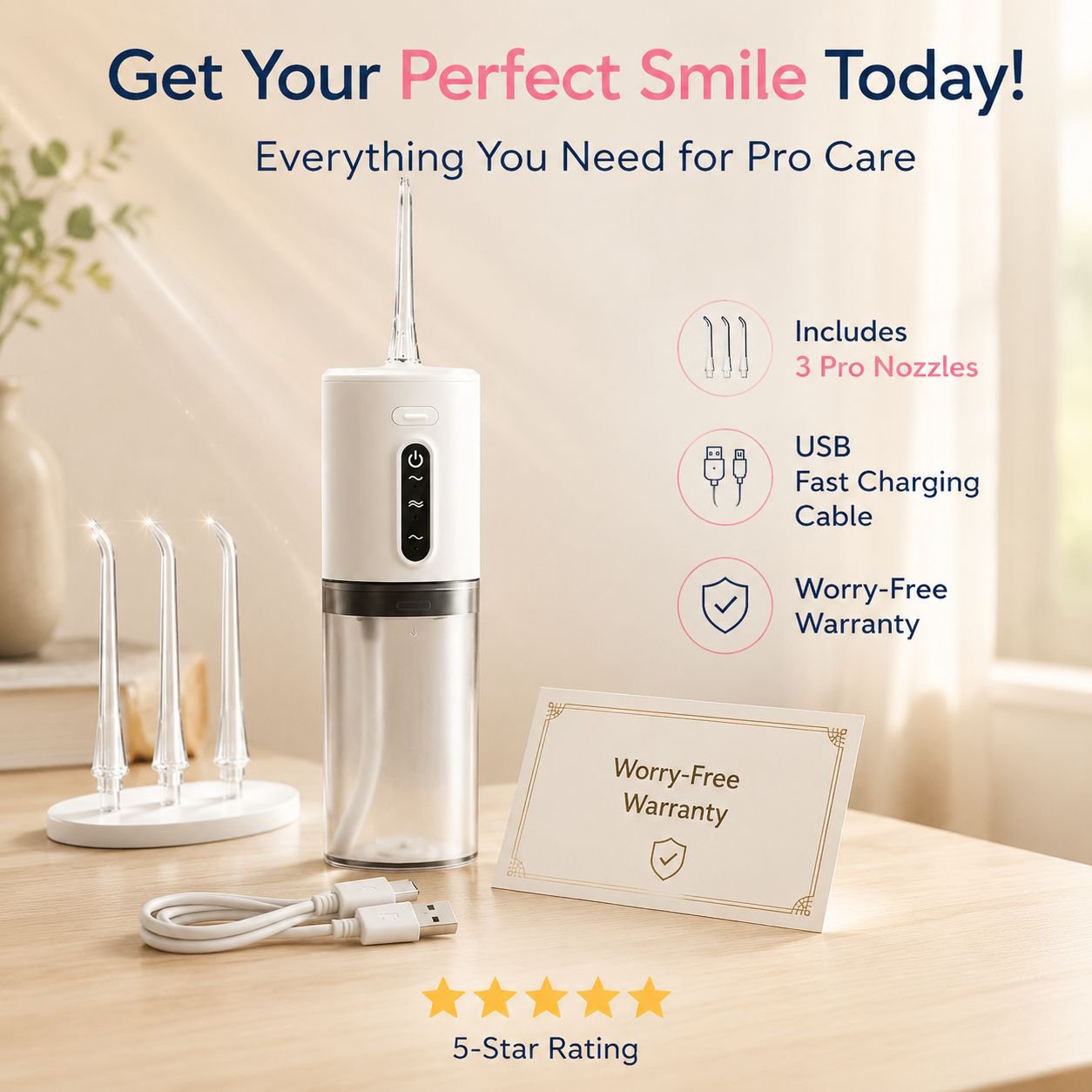 Home Handheld Electric Dental Tartar Cleaner Calculus Removal Tool