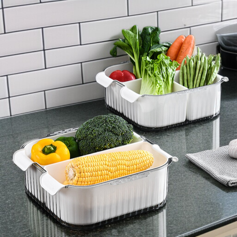 Multifunktionale Küchenwaschschüssel mit mehreren Fächern