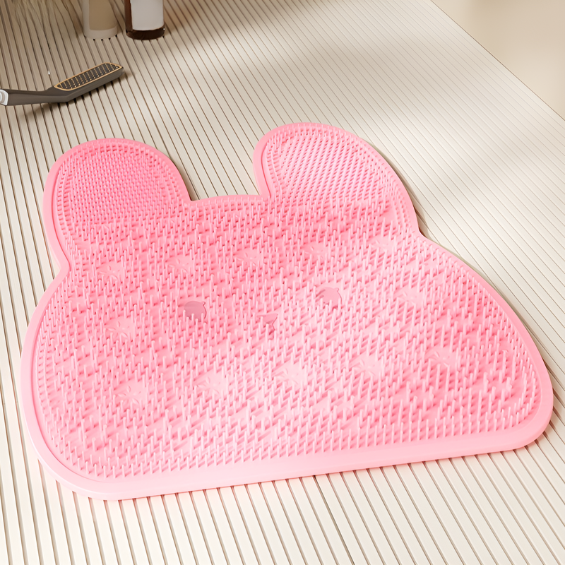  Silicone Bunny Foot Scrubber Mat