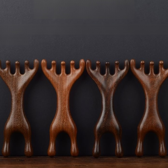 금실이 들어간 사슴뿔 마사지기