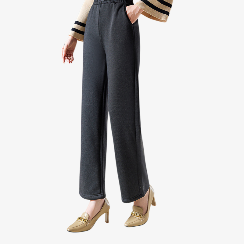 여성 와이드 팬츠 스타일링 예시