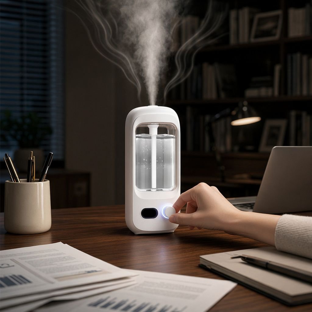 Aromalampe mit 100-stufiger Einstellung aus reinen Pflanzenextrakten