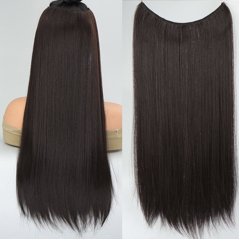 ผู้หญิงที่สวมผมต่อ