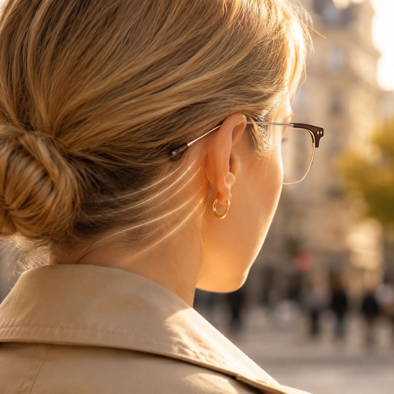 Damenbrille aus Titan mit Anti-Blaulicht-Gläsern