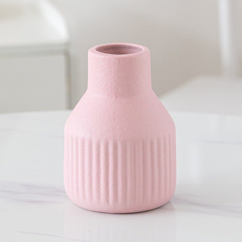 Ceramic vases for home decoration