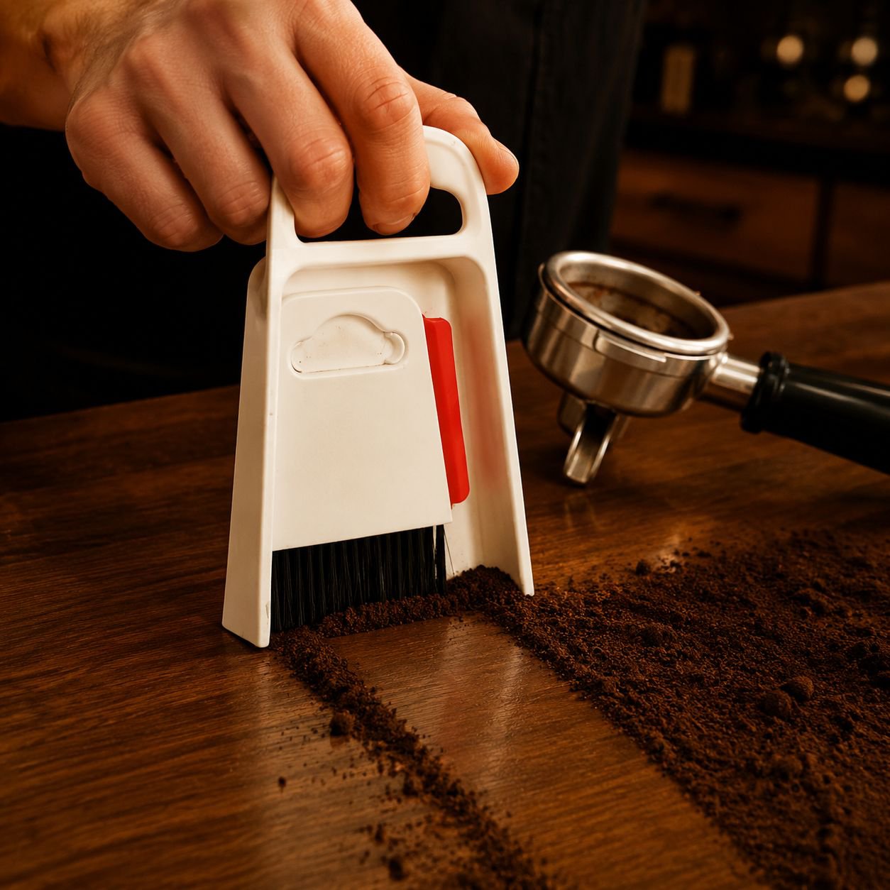 Mini Broom and Dustpan Set - Desk Cleaning Tools for Home and Office