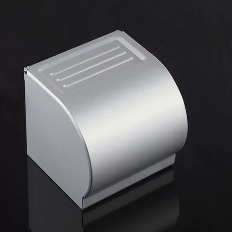 대형 알루미늄 방수 휴지통 무광