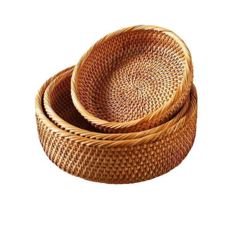 Autumn Ivy Woven Fruit Basket