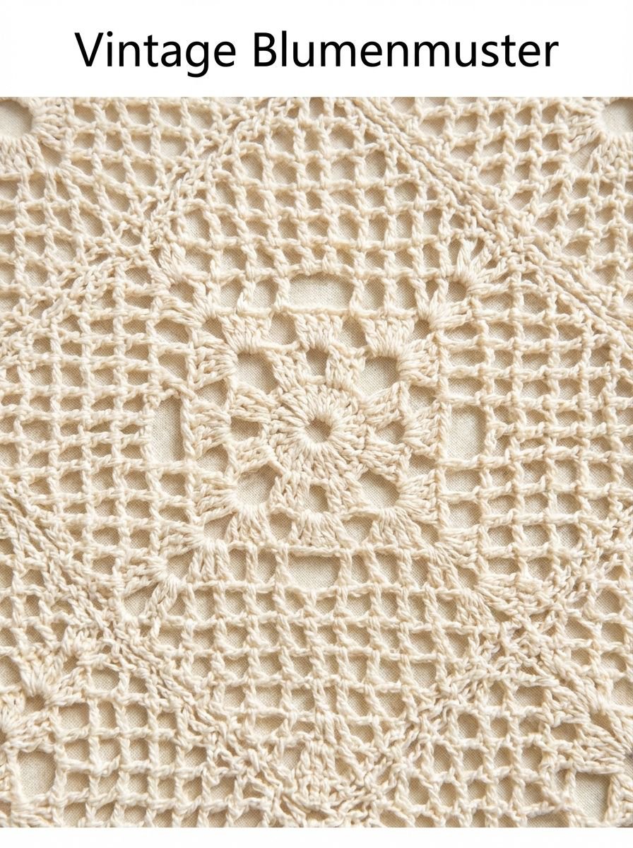 Weiße Spitzentischdecke für festliche Anlässe