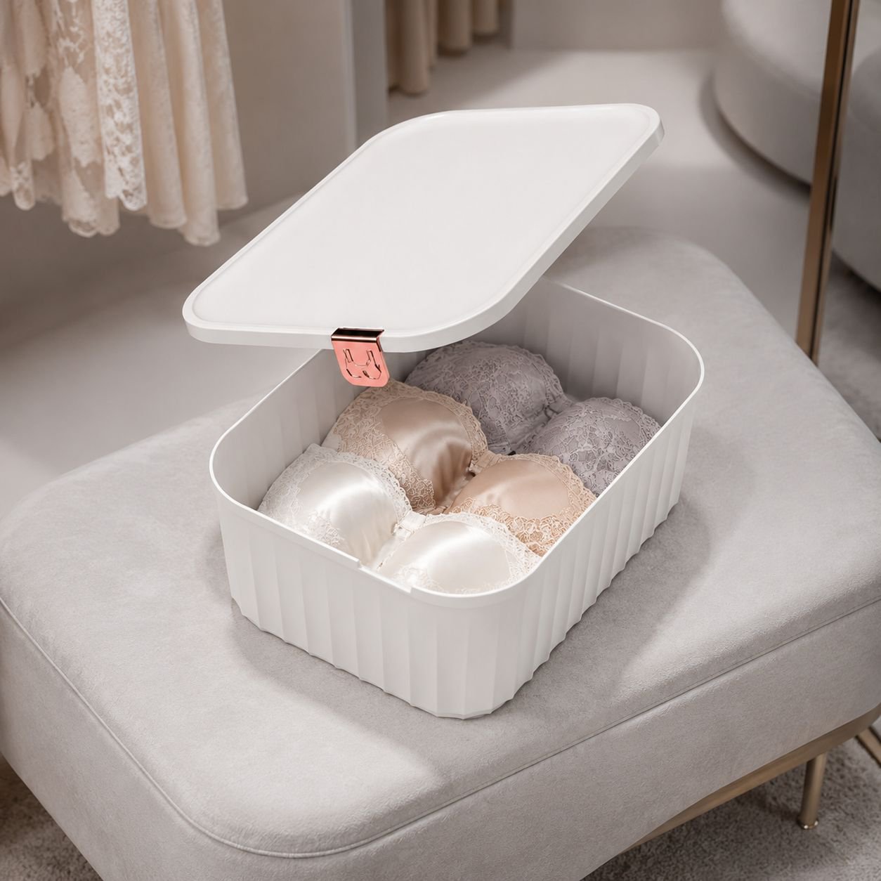 Boîte de rangement créative pour sous-vêtements
