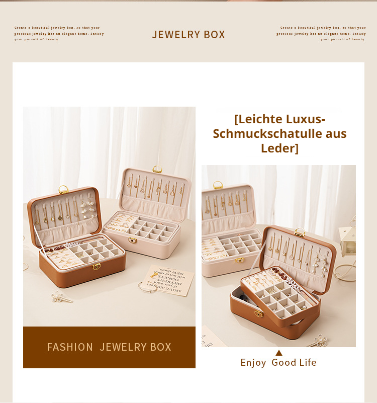 Schmuck Organizer für die praktische Aufbewahrung von Schmuck
