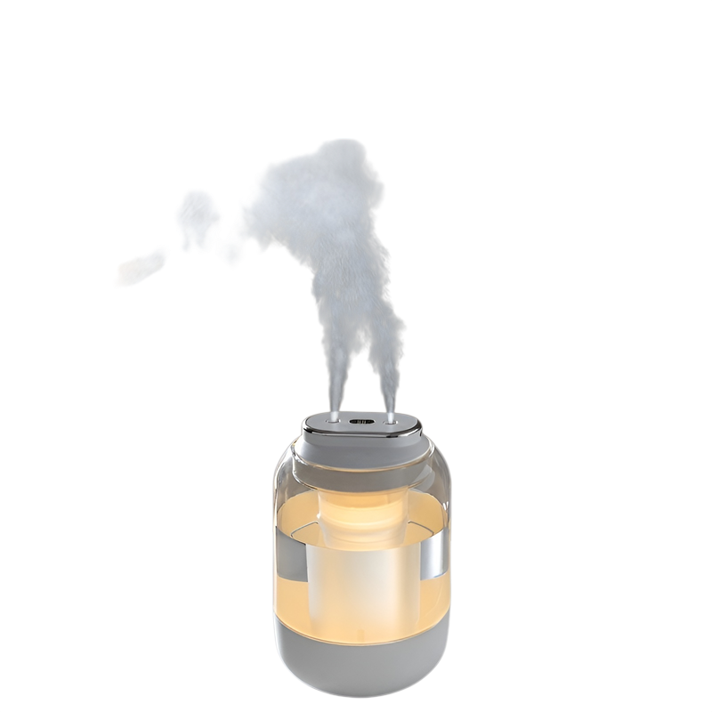 寝室用静音加湿器の使用イメージ