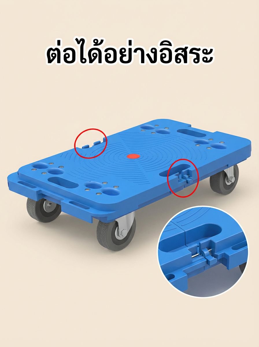 รถเข็นขนของสำหรับใช้งานในบ้านและสำนักงาน