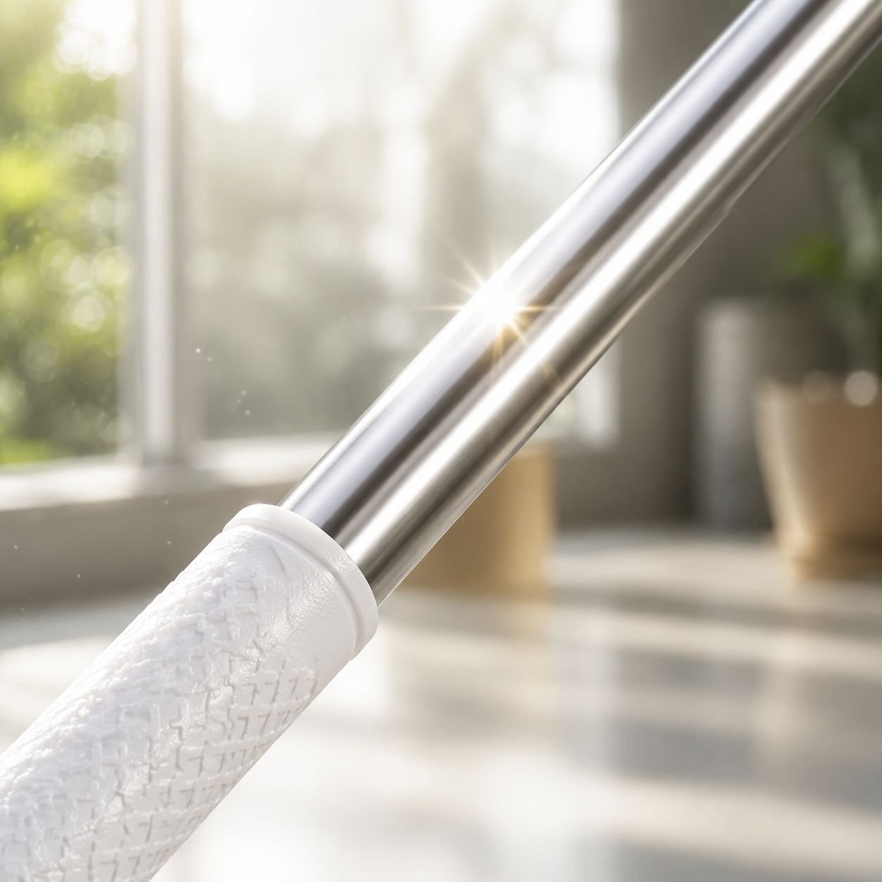 Streak-free squeegee for sparkling windows