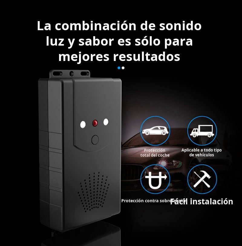 Dispositivo antiratas para proteger el compartimiento del motor