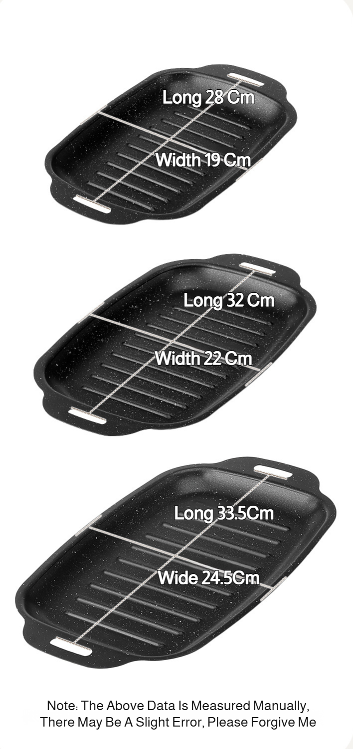 Lightweight non-stick BBQ grill pan for easy transport