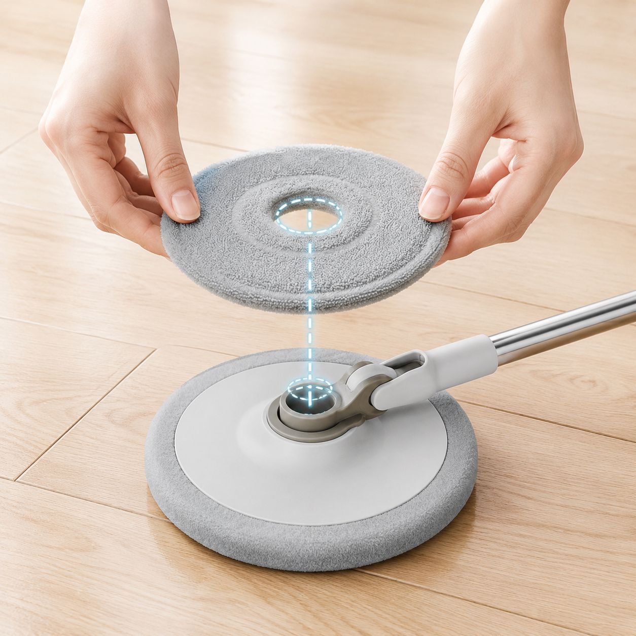 Convenient Lazy Mop for Stress-Free Daily Cleaning