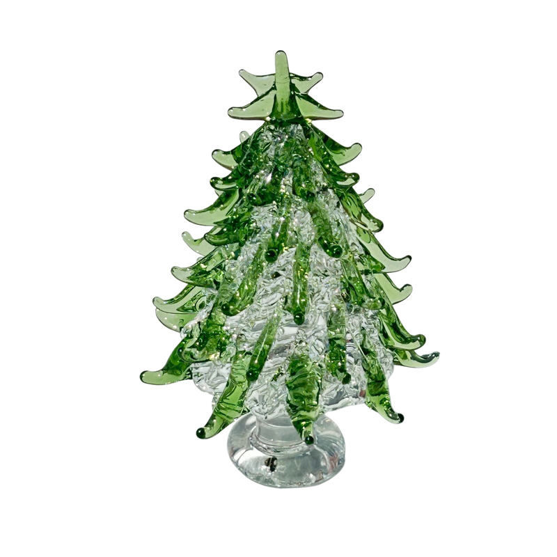 Handmade glass Christmas tree