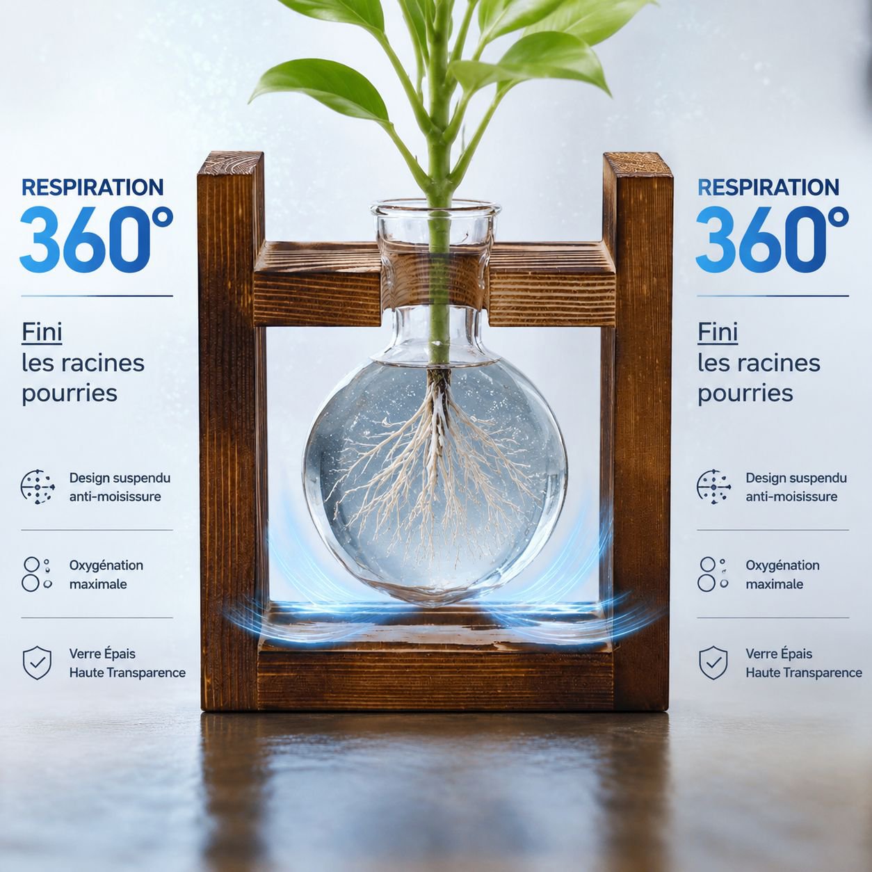  récipient pour plantes d'intérieur, décoration de salon