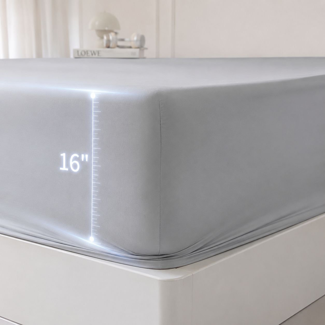 Breathable cooling fitted sheet for summer comfort