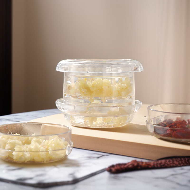 廚房必備創意蒜泥器