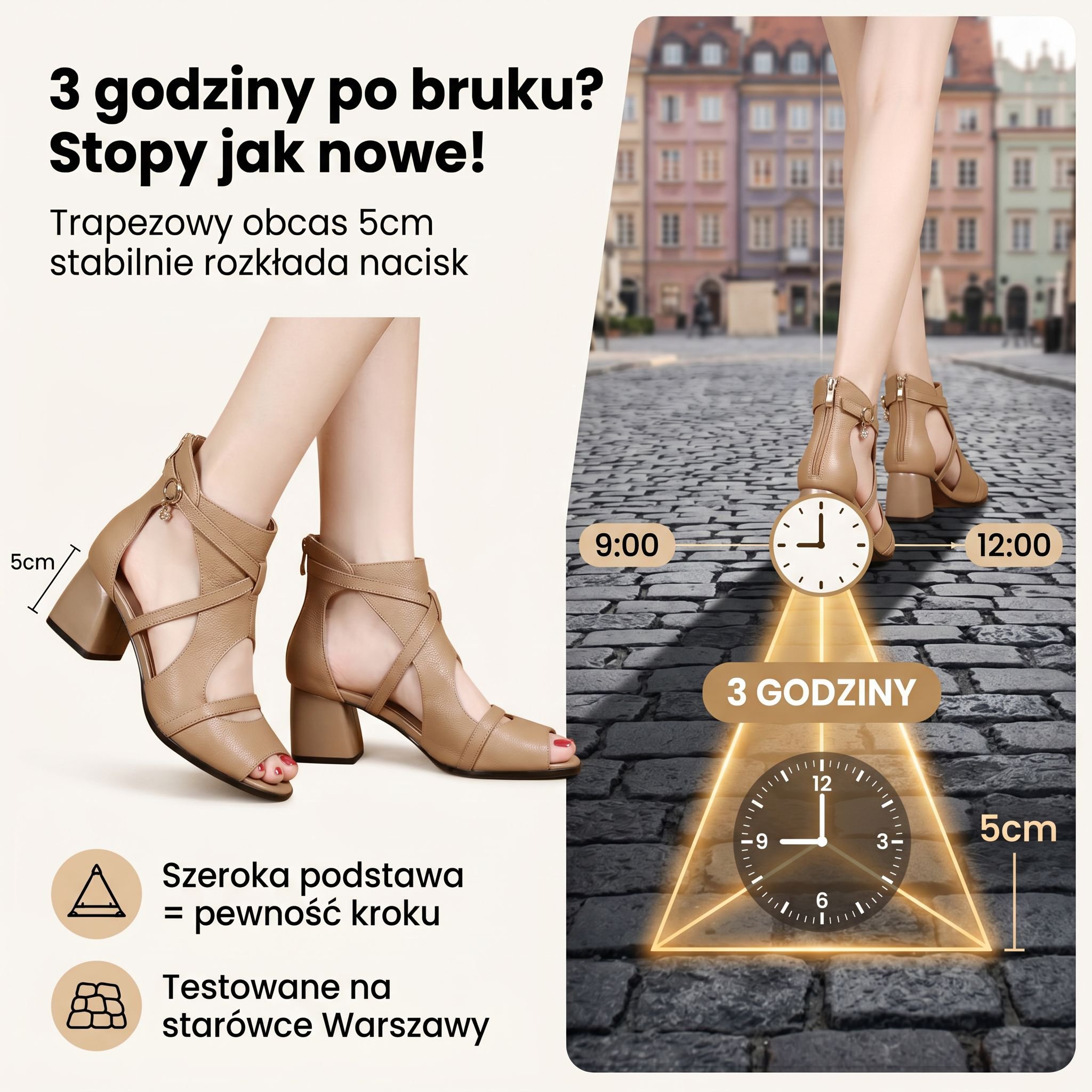 Damskie sandały rzymskie 2025, gruby obcas, luksusowy ażurowy wzór