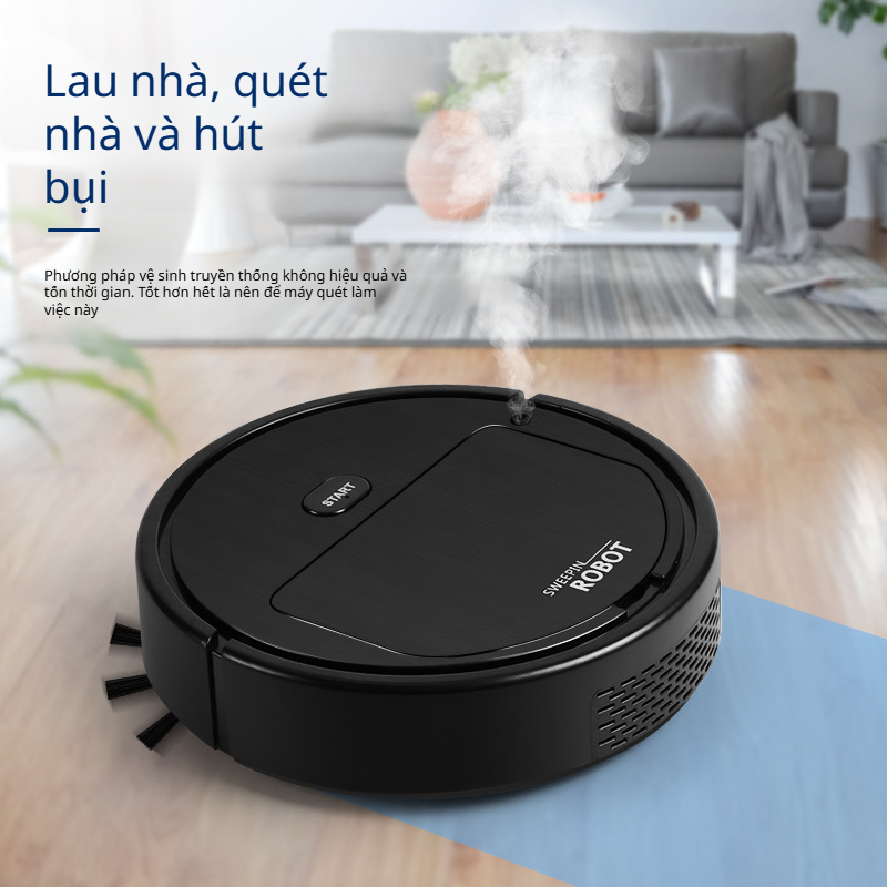 Robot Quét Nhà Đa Năng Robot Quét Nhà Hoàn Toàn Tự Động Thông Minh Nhỏ