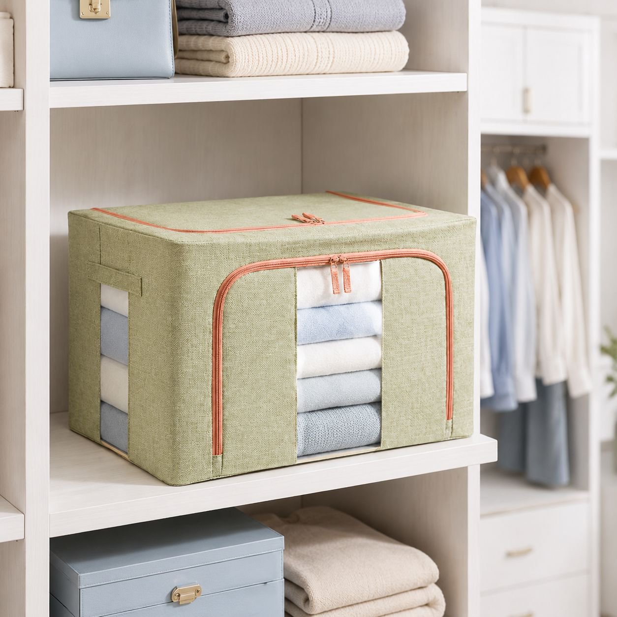 Portable Large Capacity Foldable Storage Box