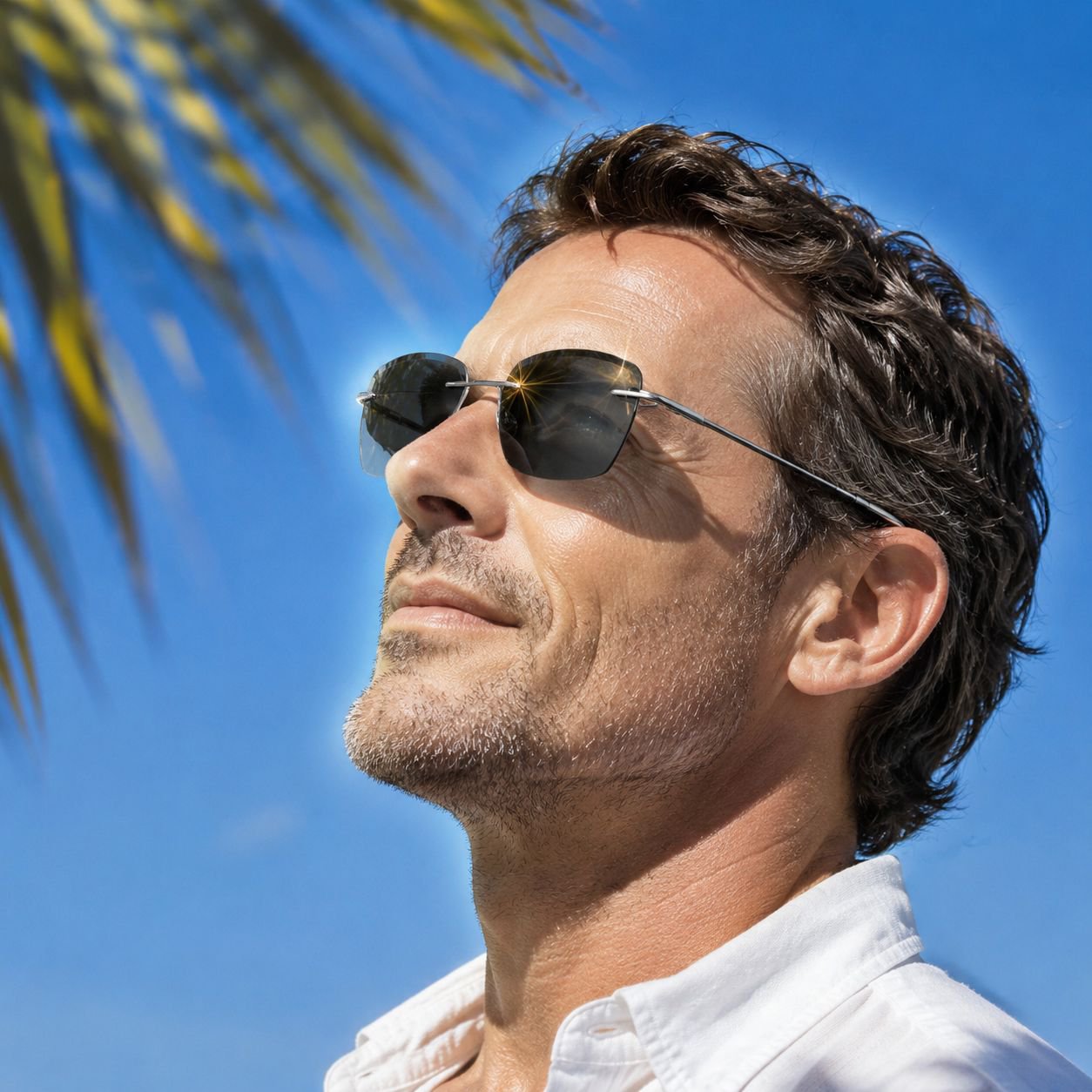Intelligente Zoom-Lesebrille mit Diamantschliff, komfortabel
