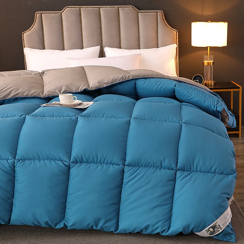 White goose down comforter