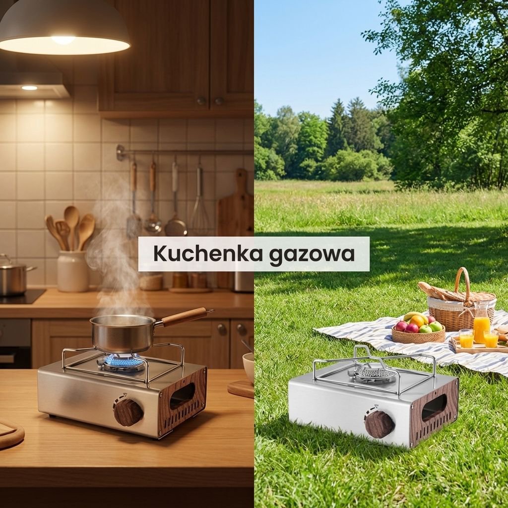 Przenośna kuchenka gazowa