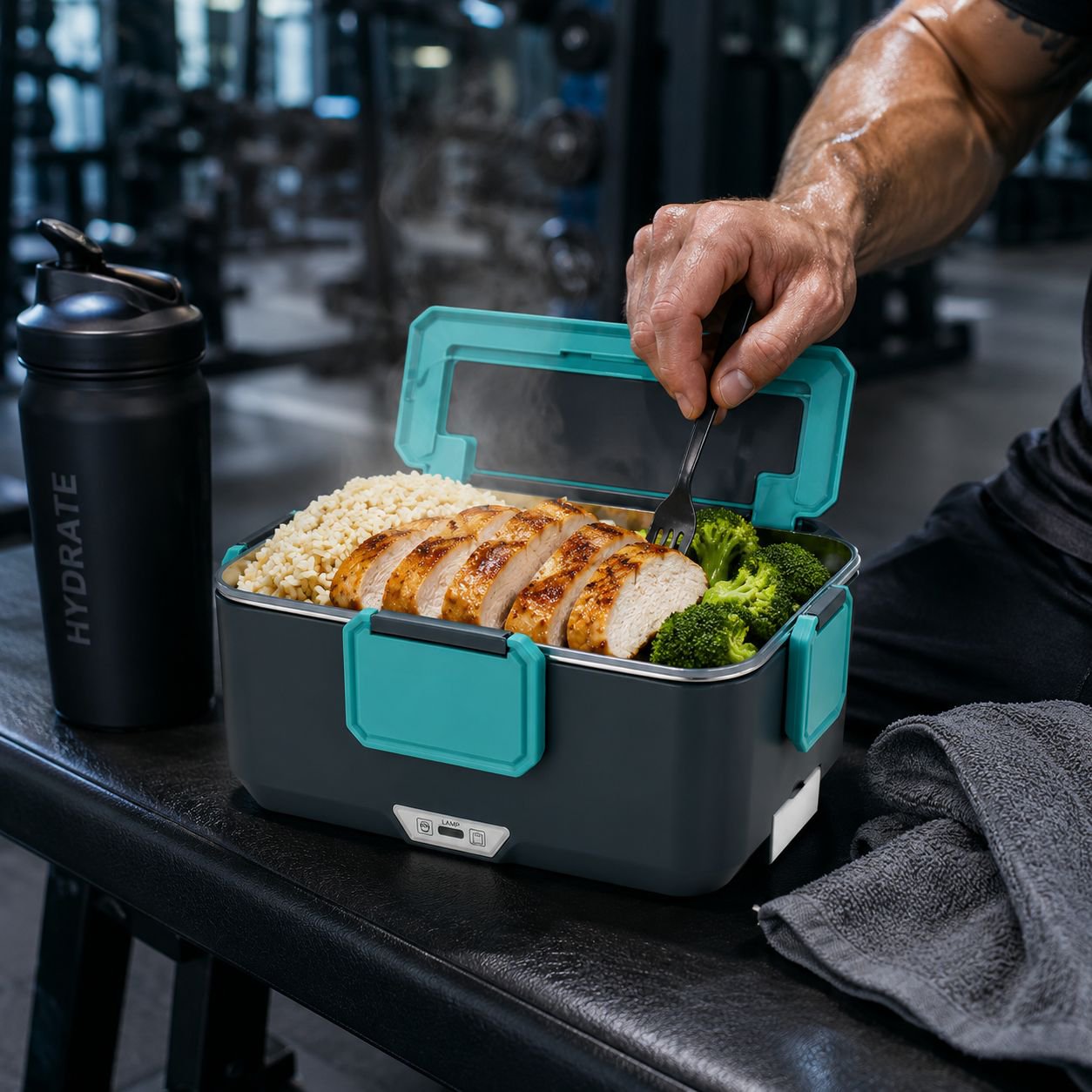25L Multi-Function Electric Lunch Box front view