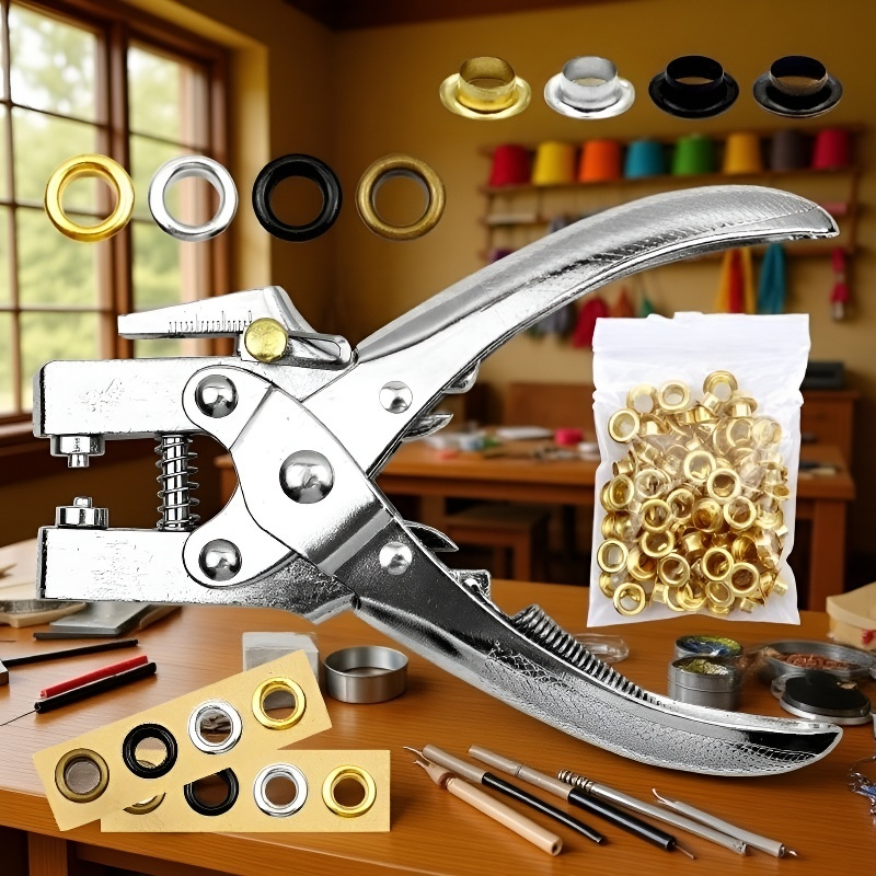 Kombinované kleště na děrování a instalaci průchodek